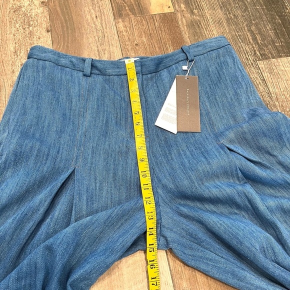 Palmer Harding Blue Denim Wide Leg Gratitude Trousers Size 12 NWT - Picture 9 of 12